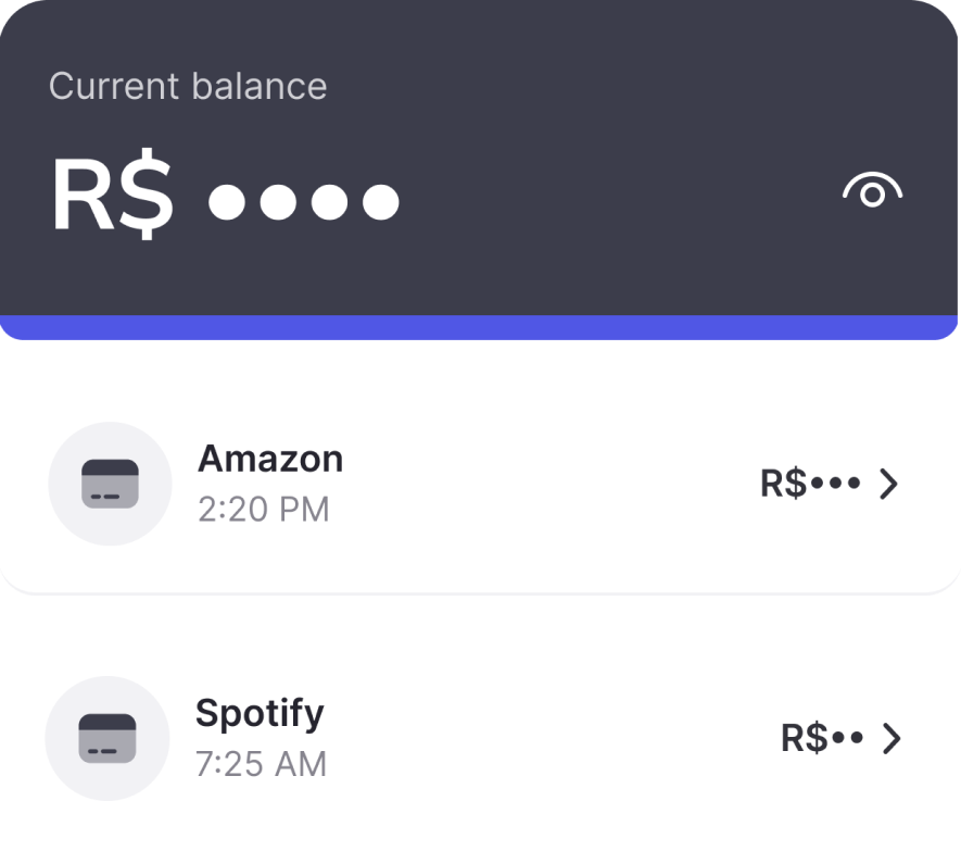 cofidencial balance mobile